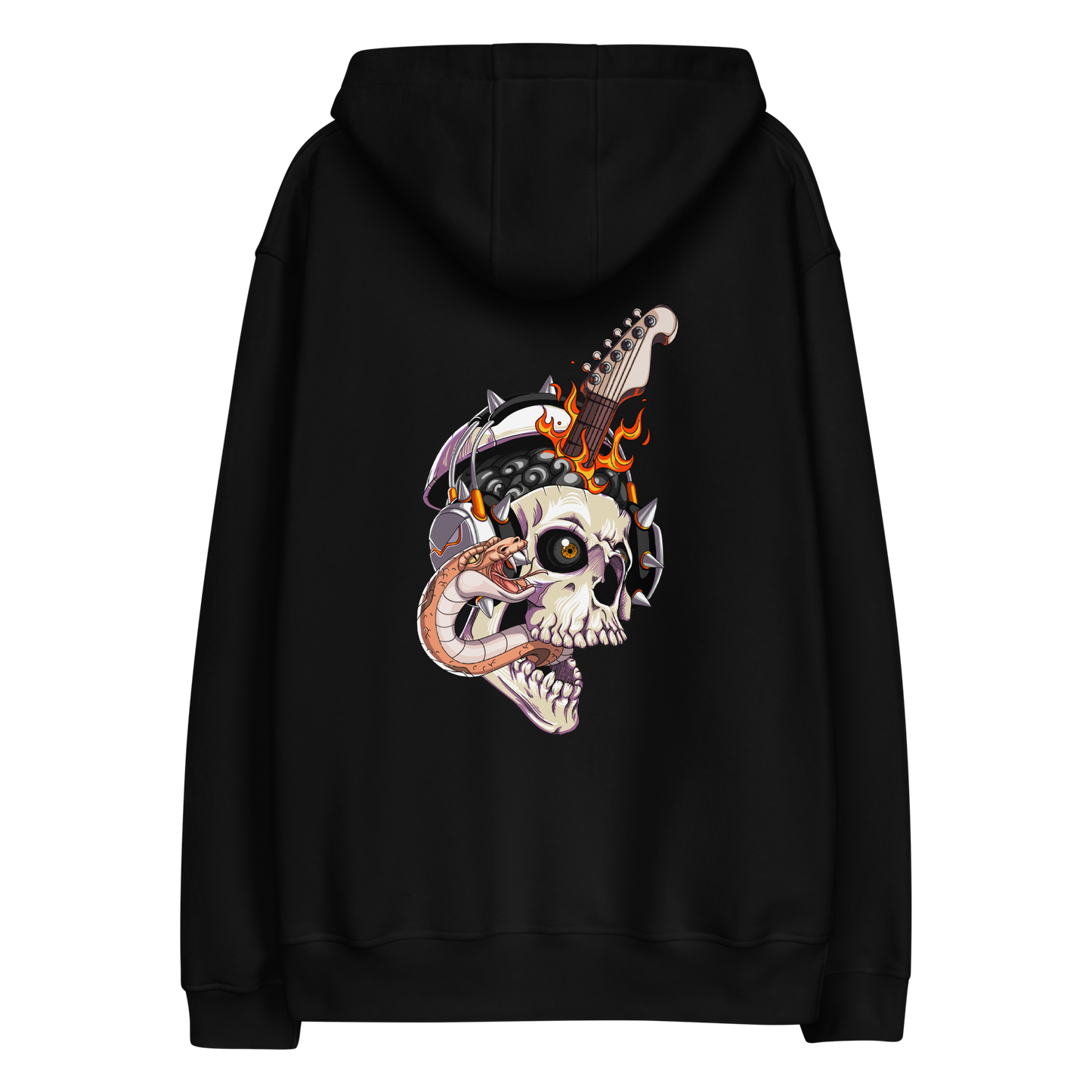 Hashed Skull #0270 Eco Hoodie