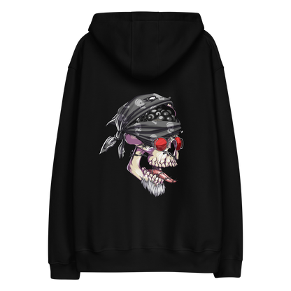 Hashed Skull #0088 Eco Hoodie