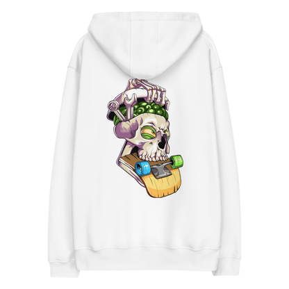 Hashed Skull #0237 Eco Hoodie